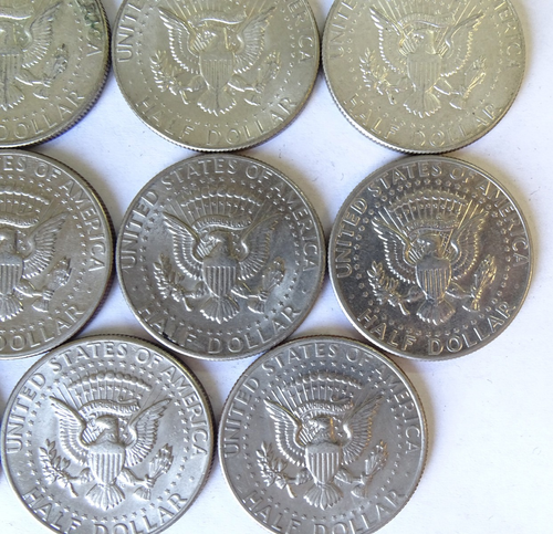 (11) Assorted Kennedy Half Dollar Clad Coins / FedEx Free Shipping / JH240865c11 - Picture 18 of 20