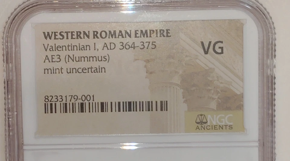 364-375 AD Western Roman Empire. Valentinlan I.  - Image 3 of 4