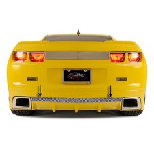 Polished Rear Laser Mesh Valance Trim For 2010-13 Camaro Rs Wrs Ground Effects Polished Rear Laser Mesh Valance Trim For 2010-13 Camaro Rs Wrs Ground Effects