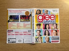 Glee Karaoke Revolution Wii Box Art Insert ONLY OEM BUY 3 GET 1 FREE!