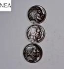 1917+1919+1921 Buffalo Nickel Set/Lot ~ Fine/VF ~  ZBL96