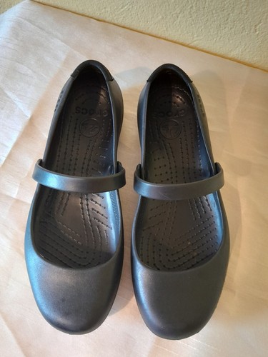 CROCS - Alice Mary Jane Slip On Shoes - Size EU39 - UK5.5 - Picture 4 of 6