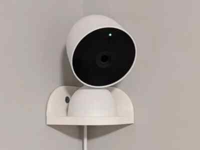 Google Indoor Nest Cam Kamera Innenecke Wandhalterung