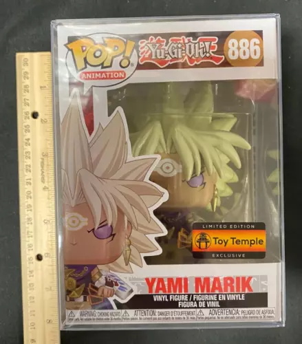 2020 Funko Pop Yu-Gi-Oh! Yami Marik 886 Toy Temple w/ Case GREAT COND NH 71424