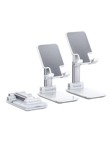 Cell Phone Stand Tablet Stand Angle Adjustable Cell Phone Holder with Silicone - Picture 4 of 7