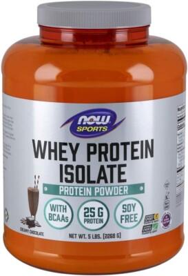 Now Foods 2166 5lbs. Whey Protein Isolate Powder