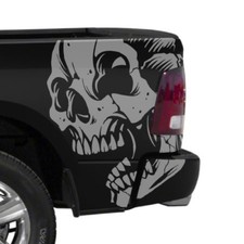 Skull Vintage Tattoo Pickup Truck Vinyl Decal Side Bed Graphic Tailgate Vehicle Skull Vintage Tattoo Pickup Truck Vinyl Decal Side Bed Graphic Tailgate Vehicle