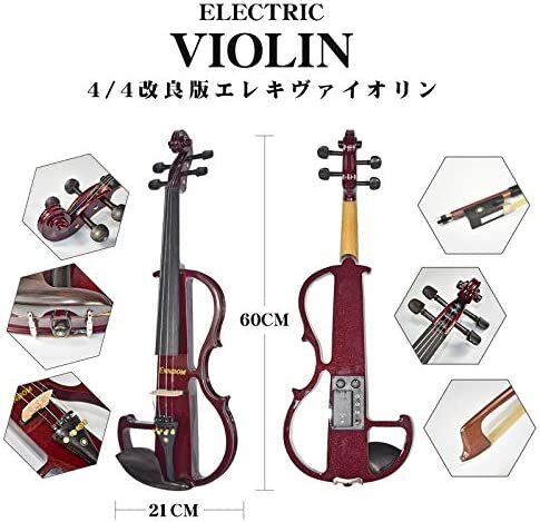 cecilio サイレント エレキ バイオリン HVPV-30 美品】CECILIO HVPV-30