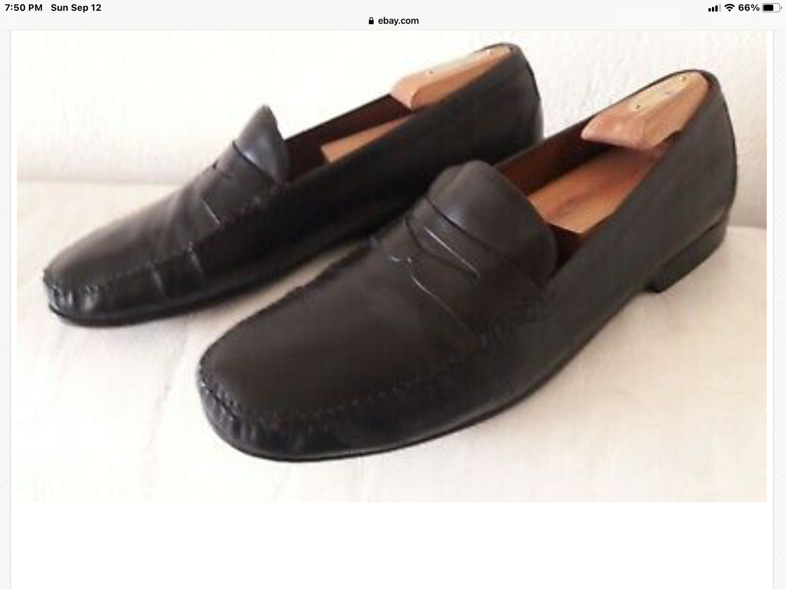 COLE HAAN RESORT MENS BLACK PENNY LOAFERS, BEAUTIFUL,… Gem