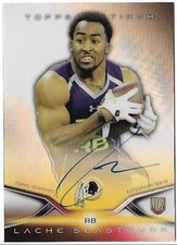 🏈 2014 Topps Platinum Lache Seastrunk Rookie Autograph Card 🏈