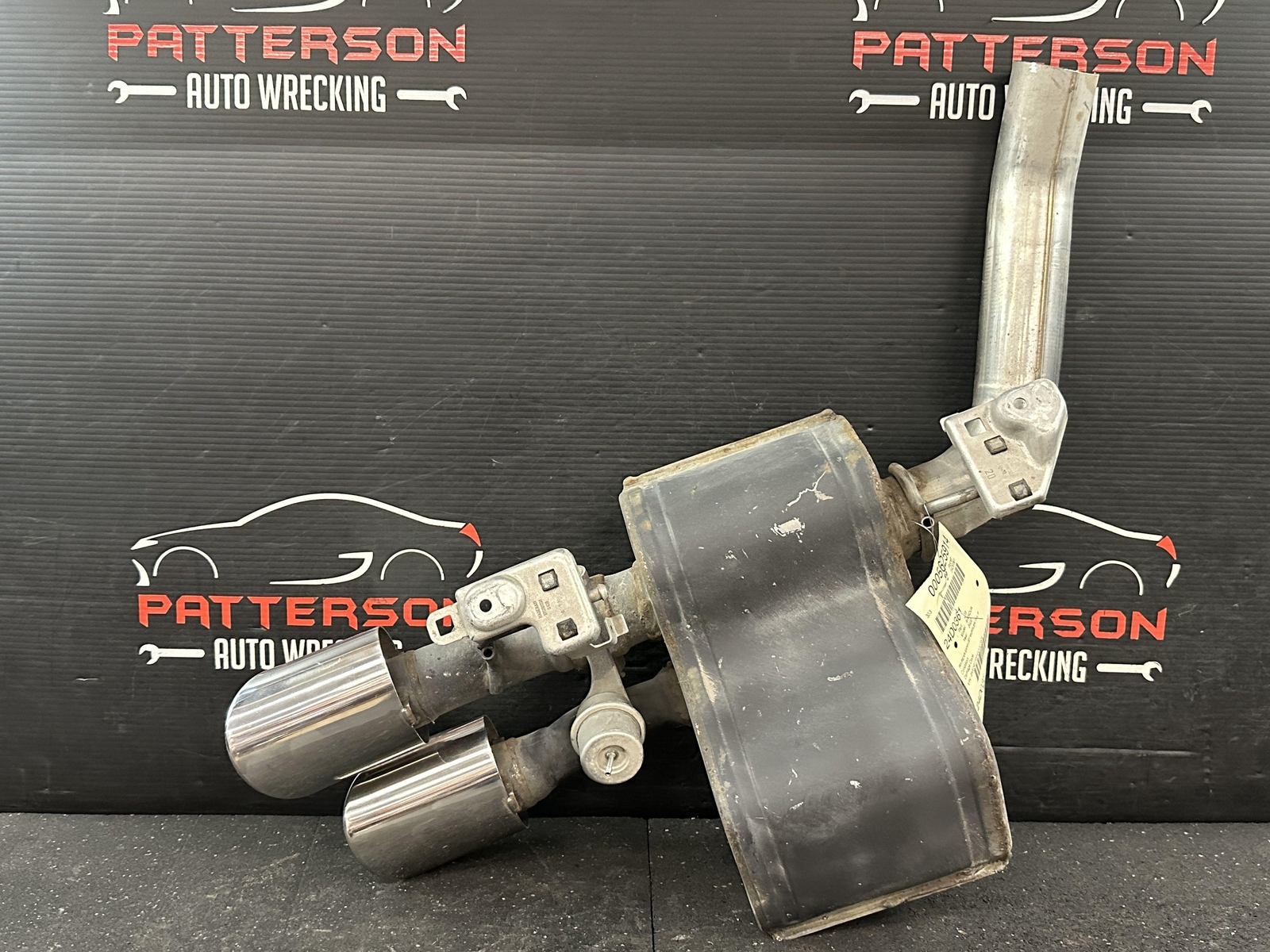17-22 MASERATI QUATTROPORT 3.0 REAR DRIVER EXHAUST MUFFLER TAIL PIPE 670160278