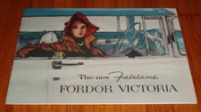Original 1956 Ford Fairlane Fordor Victoria Foldout Sales Brochure Catalog Original 1956 Ford Fairlane Fordor Victoria Foldout Sales Brochure Catalog