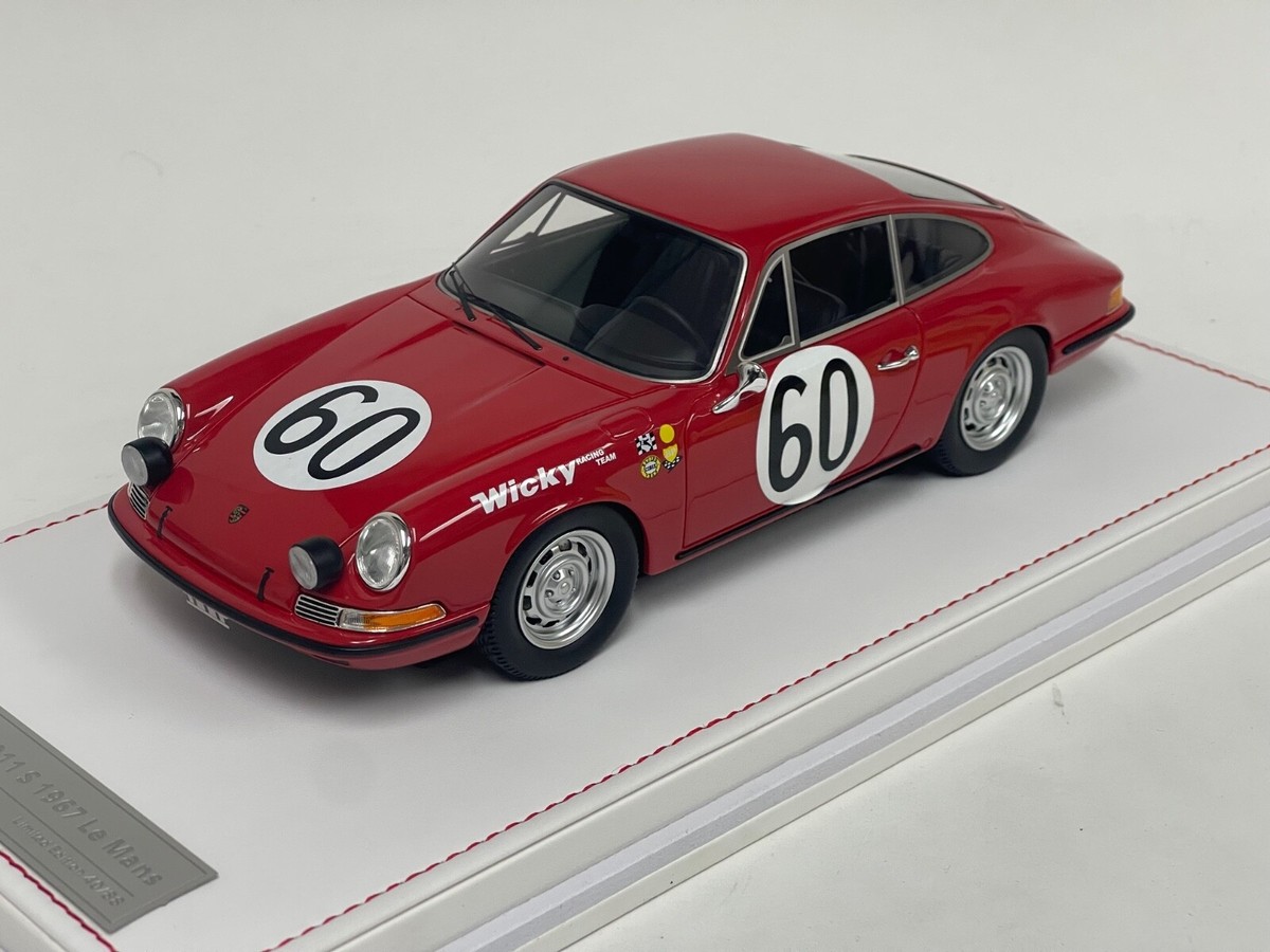 1/18 Ivy Models Porsche 911 S from 1967 24 Hours of LeMans Car #60