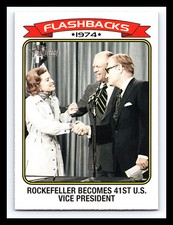 ⚾  NELSON ROCKEFELLER 2023 TOPPS HERITAGE 1974 FLASHBACKS # 10
