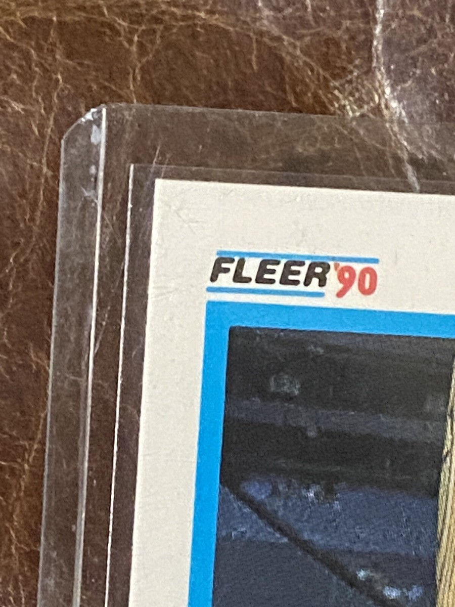 1990 Fleer Mark Lemke Atlanta Braves 587 ABSOLUTE MINT Card With