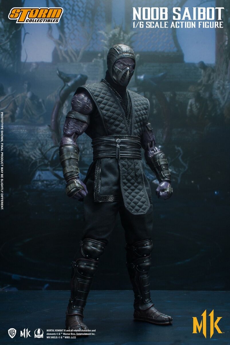 Storm Toys 1/6 MORTAL KOMBAT NOOB SAIBOT DCMK12 Full Set 12'' Action Figure  In Stock