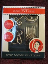 Mind Teaser Metal Puzzles Game To Workout Entertain Challenge your Brain