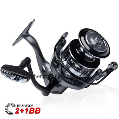 2+1BB High Speed Spinning Reel with 5.2:1 Gear Ratio Light Weight Spinning Reels