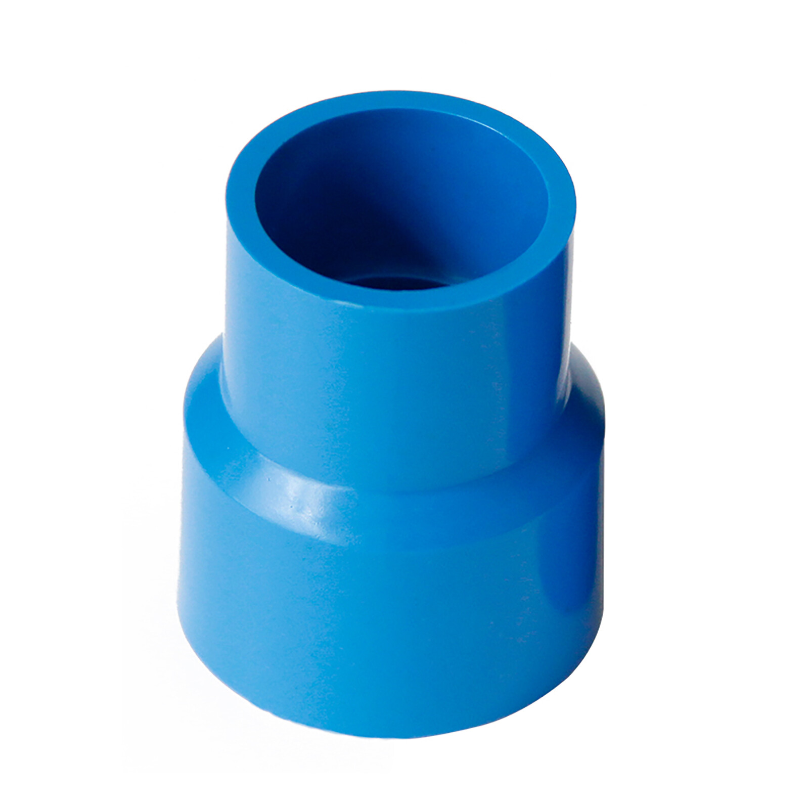Blue PVC Reducing Pressure Fitting Adhesive Reducer Plumbing Water Pipe