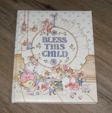 Bless This Child BABY BOOK keepsake album record memories MICE Cara Marks
