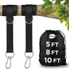 New 2024 Tree Swing Straps Hanging Kit Set of 2 5 Ft Heavy-Duty 2,300 lbs