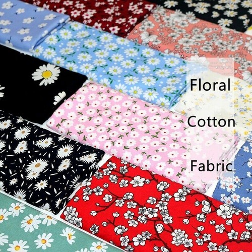 Floral Algodón Tela Étnicos Retro Bricolaje Vestido Sombrero Traje Cortina Mesa - Imagen 3 de 20