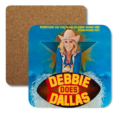 Debbie Does Dallas - Vintage Pornofilm Poster Untersetzer - kostenloser Versand