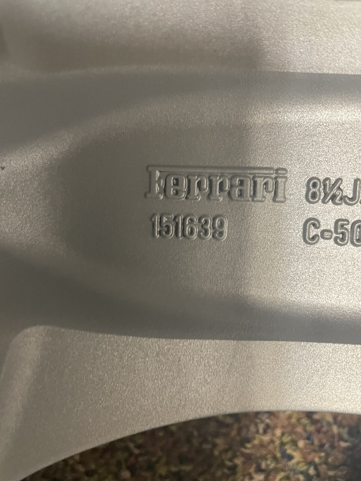 Set Of Ferrari 456 17 Inch Wheels Take Offs