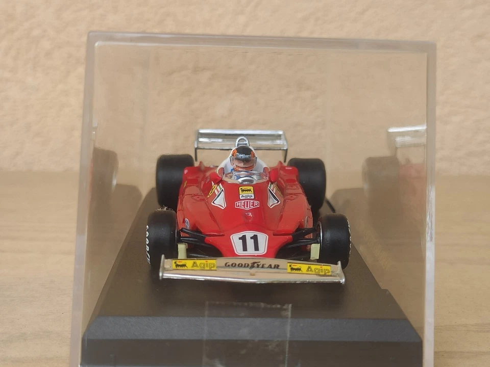 Ferrari 312 T2 1977 Test A Vallelunga Gilles Villeneuve Altaya Formula 1 1/43 - Immagine 2 di 4