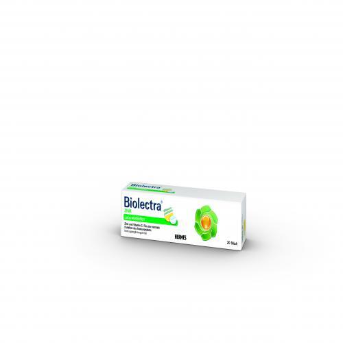 BIOLECTRA Zink Lutschtabletten 20 St