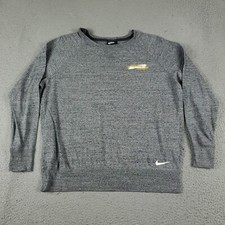 Under Armour Sweater Womens Size Medium Gray Fitted Pullover Sweatshirt