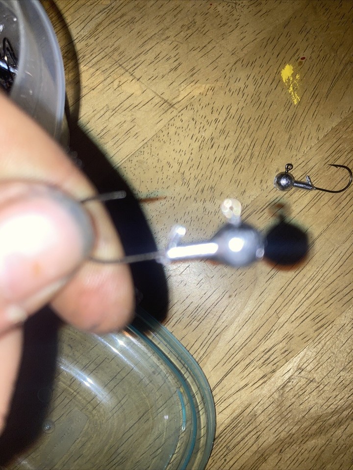 250 Pc 1/8 Oz Jig Heads With Barb eBay