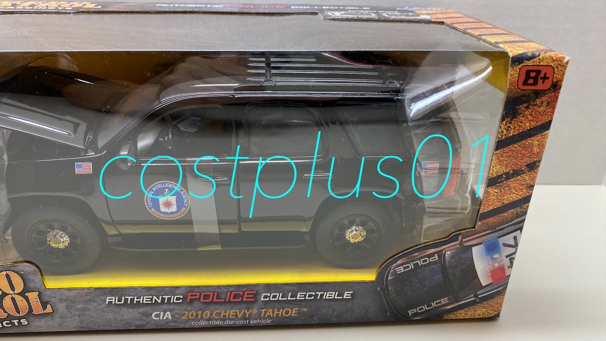 JADA HERO PATROL CIA 2010 CHEVY TAHOE 1:24 CENTRAL INTELLIGENCE JADA HERO PATROL CIA 2010 CHEVY TAHOE 1:24 CENTRAL INTELLIGENCE