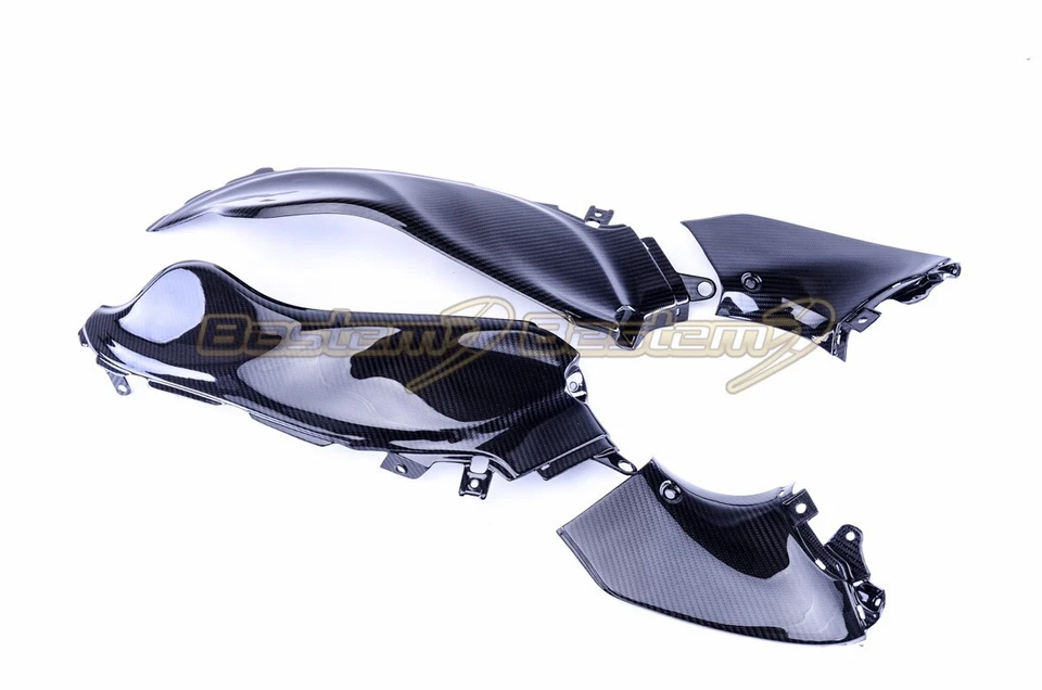 2008-2017 Hayabusa 碳纤维背心侧盖装饰整流仪表板斜纹布 — 第 3/4 张图片