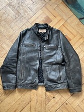 Vintage Guess 1981 Black Leather Jacket