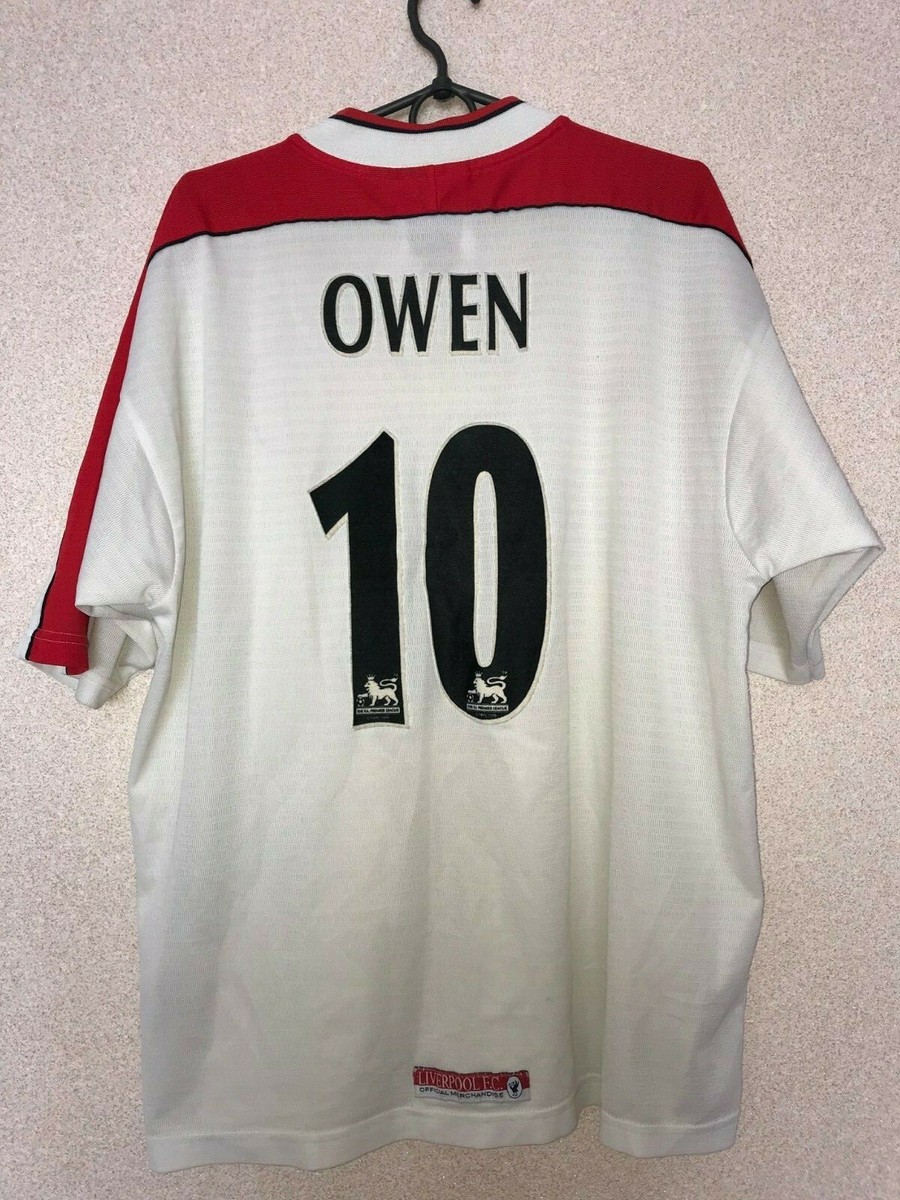 Liverpool Away football shirt 1996 - 1997 #10 OWEN jersey | eBay