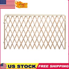 Room Divider Retractable Baby Gate 1 Hand Latch Hardware Mount Use Toddlers Pets