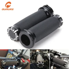 Motorcycle 1" Handlebar Hand Grips For Harley Touring Sportster XL Dyna Softail