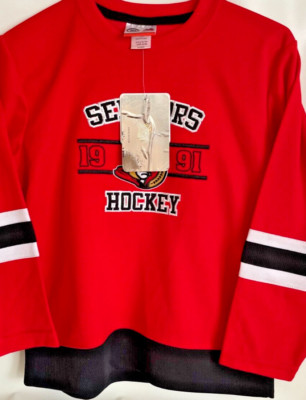 NHL - Ottawa Senator - Jersey - Licensed  - Red - Kids Size 6X - shirt