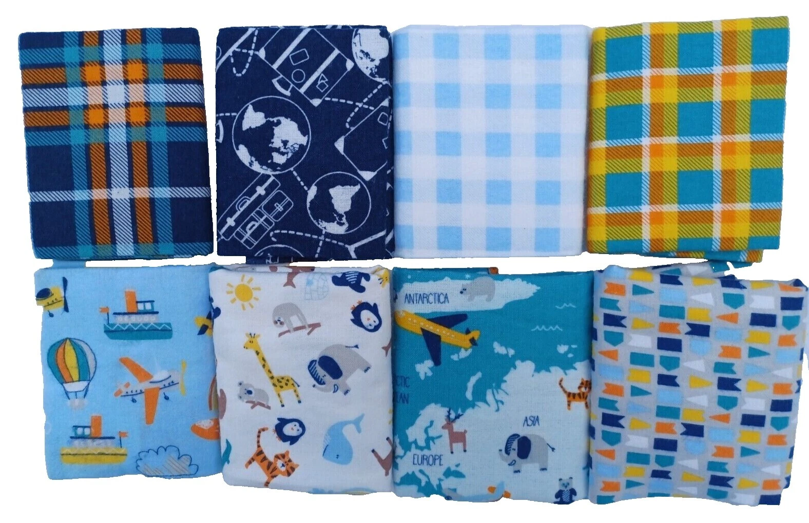 Flannel Travel & Places Craft Fabrics