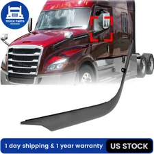 Door Mirror Arm Cover Black For Freightliner New Cascadia 2018-2023 Driver side