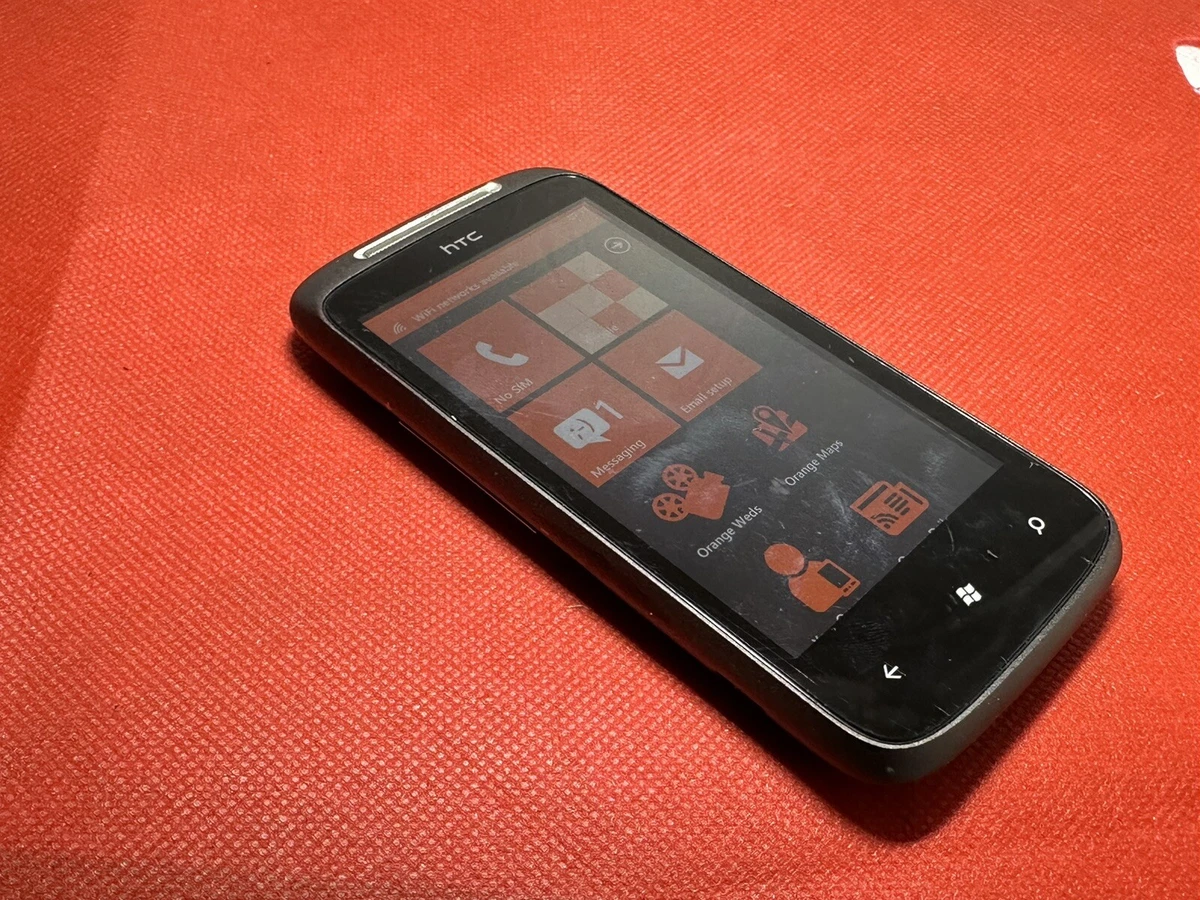 HTC 7 Mozart 8GB Black Smartphone Incomplete 4021114155857 | EBay