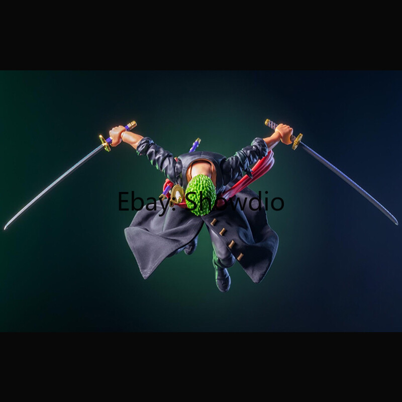 ザリガメ　カーキ色の上下セット、サイズ52-54（3-4） 1/12 Custom Wired Cape Skirt For S.H.Figuarts one Piece Roronoa