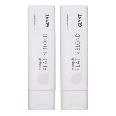 Glynt Mangala Platin Blond 2 x 200 ml Colour treatment Farbkur Set