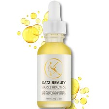 Miracle Beauty Oil - Hydrating Face Oil with Jojoba, Argan & Marula Oil 1 Oz