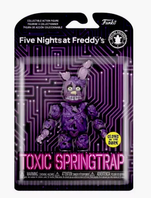  Funko Pop!Action Figure: Five Nights at Freddy's - Toxic  Springtrap (Glow in The Dark) : Toys & Games