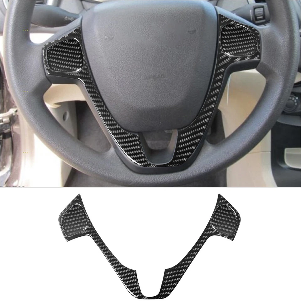 Kit de cubierta interior completo de fibra de carbono 66 piezas para Ford Fiesta 2011-15 Foto 3 de 4