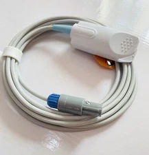 6Pin SpO2 Sensor Probe Cable 3M For DRE Waveline EZ MAX 2 Plus Adult Finger Clip