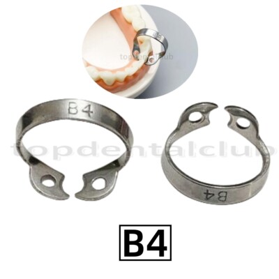 B4 Dental Rubber Dam Clamps B4 Brinker Clamp Anterior Canine Fits KSK HU FREDY