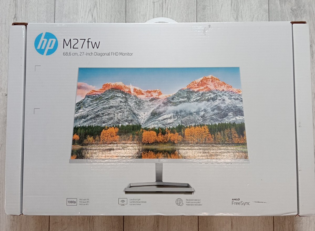HP M27fw 27 inch IPS LCD Monitor - White for sale online